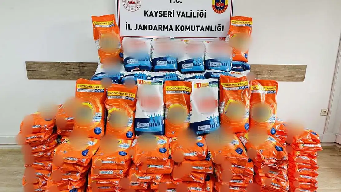 Sahte deterjan tüccarlarına jandarmadan operasyon