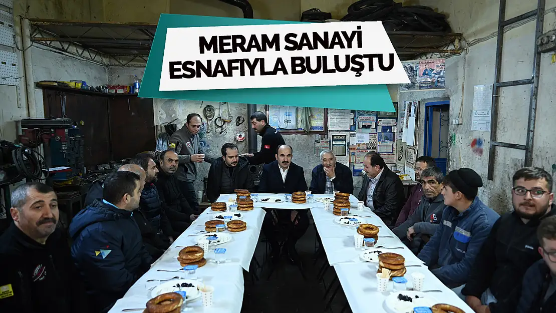 Sanayici Esnafı Başkan Altay'ı Ağırladı