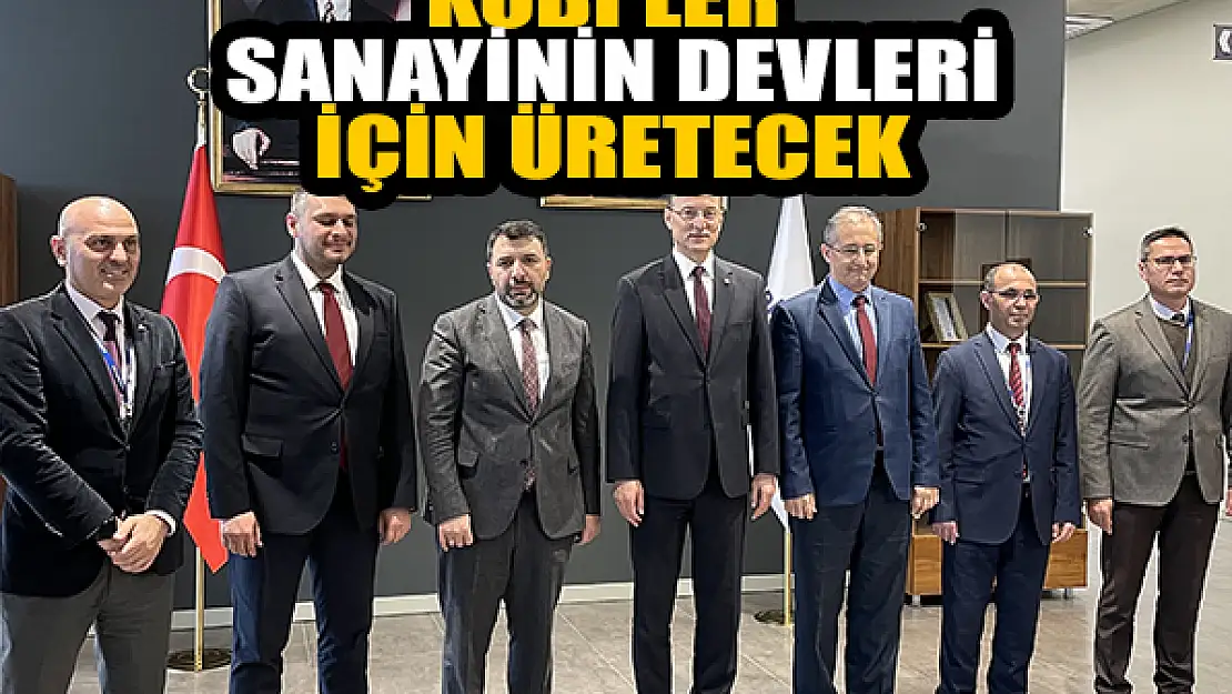 Sanayinin devlerine KOBİ'ler üretecek