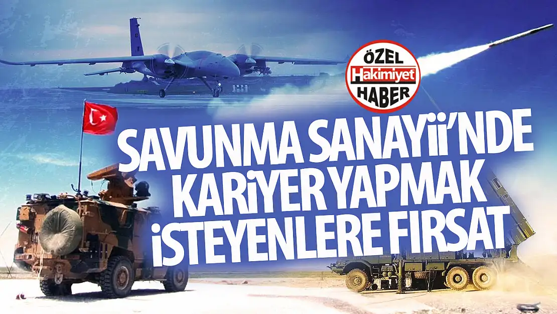 Savunma Sanayii Akademisi'nden 'Kariyer ve Yetkinlik Buluşmaları' başlıyor!