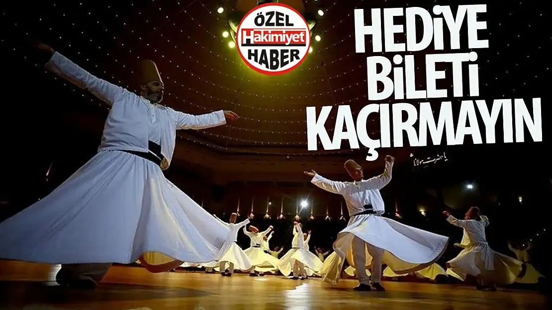 Şeb-i Arus'a Katılma Şansı! Konya Büyükşehir Belediyesi'nden Gençlere Özel Hediye Biletler