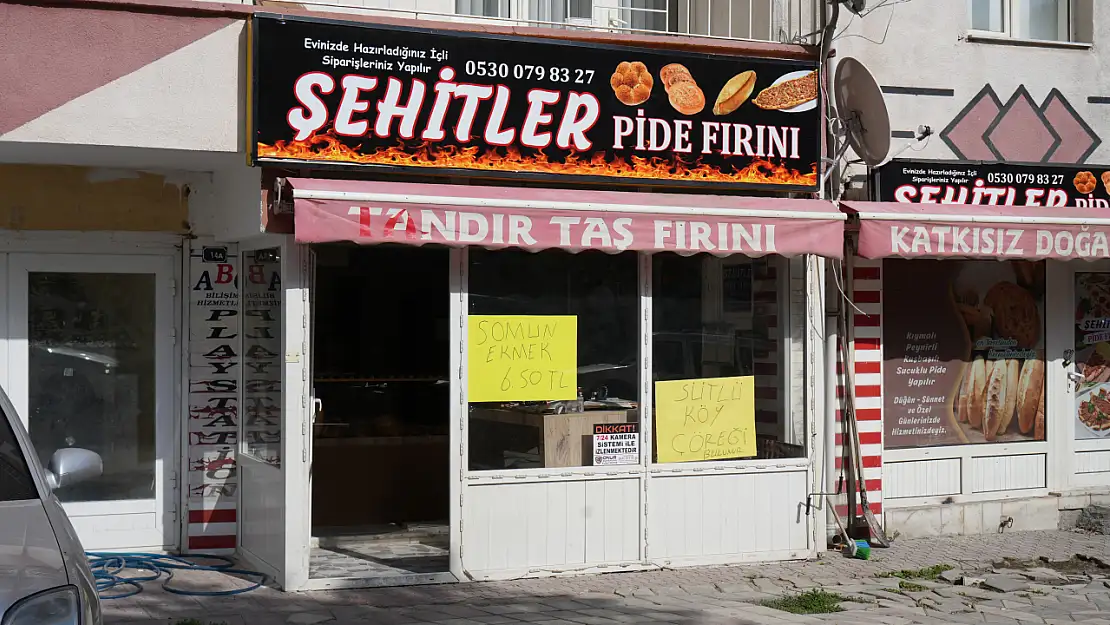 Şehit ailelerine ekmek ücretsiz, gazilere ise yarı fiyatına ekmek