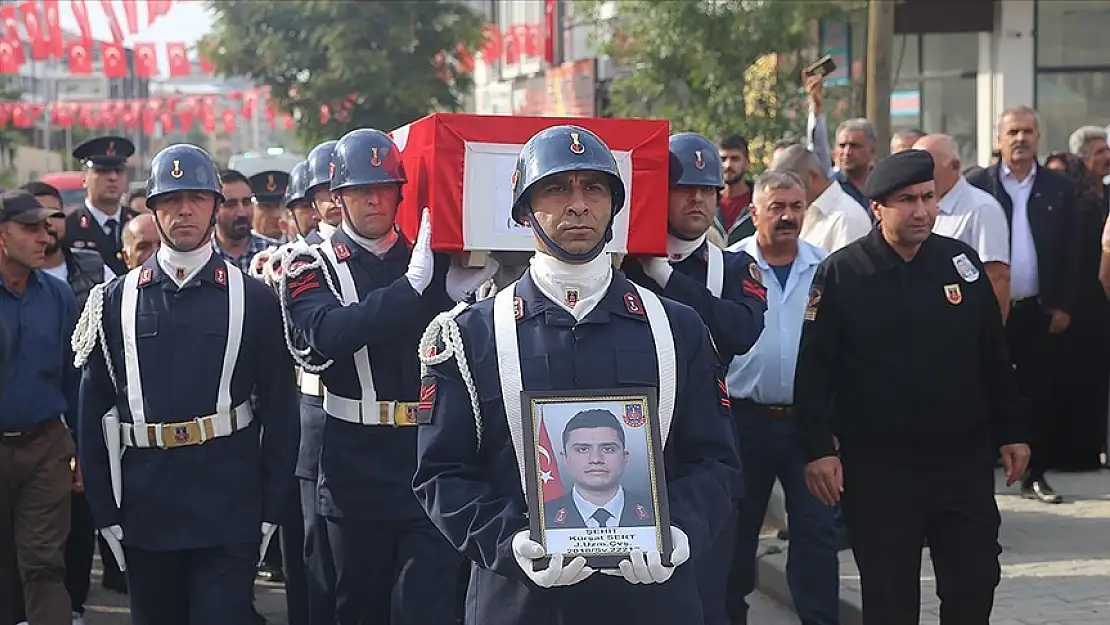 Şehit Uzman Çavuş Kürşat Sert son yolculuğuna uğurlandı