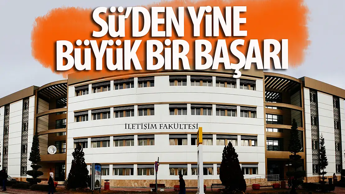 Selçuk Üniversitesi İletişim Fakültesi yine büyük bir başarıya imza attı