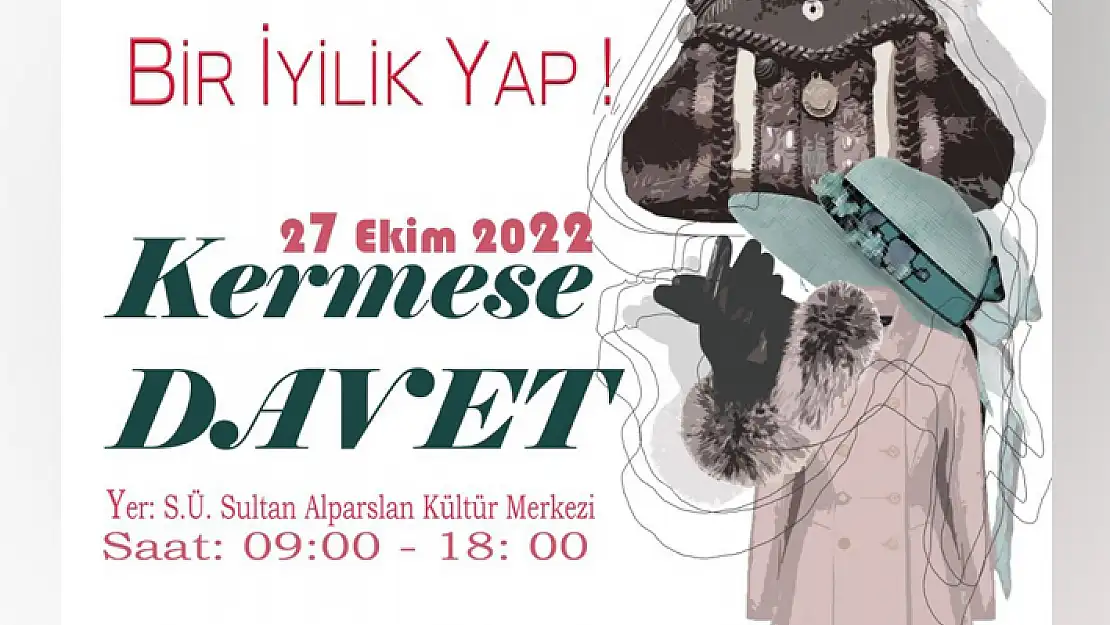 Selçuk Üniversitesi Moda Tasarım Bölümü Öğrencileri Kermes Açıyor