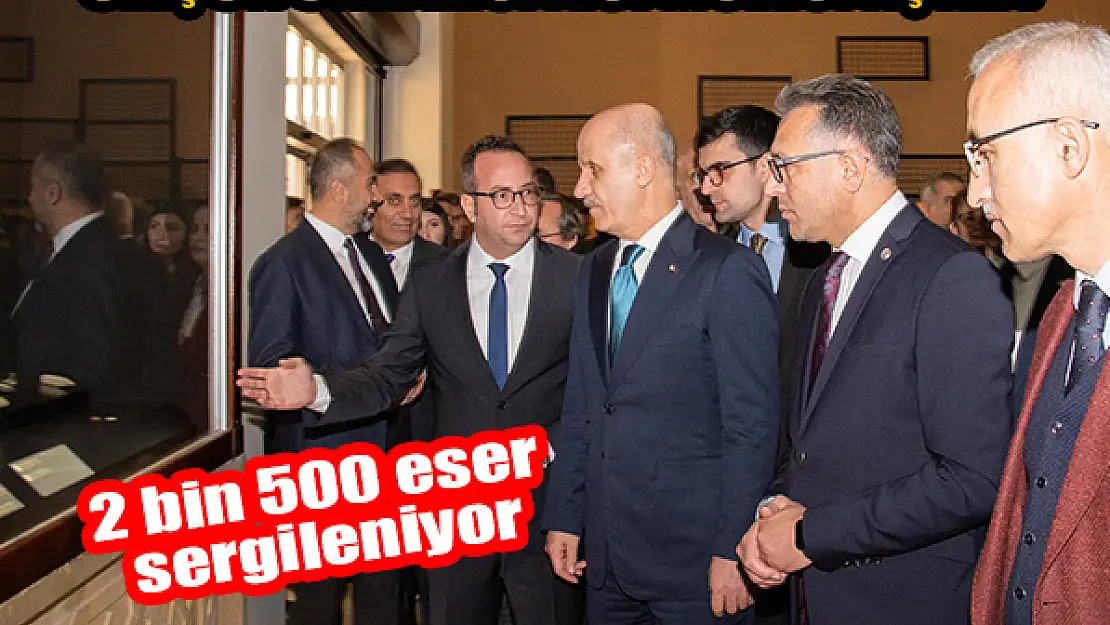 Selçuk Üniversitesi Müzesi açıldı: 2 bin 500 eser sergileniyor