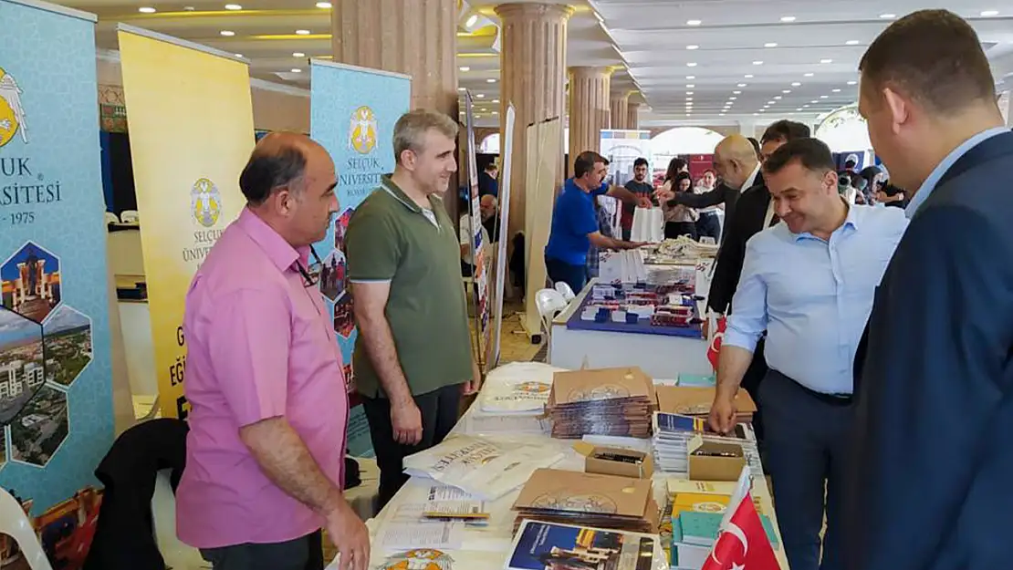 Selçuk Üniversitesi yoğun ilgi gördü