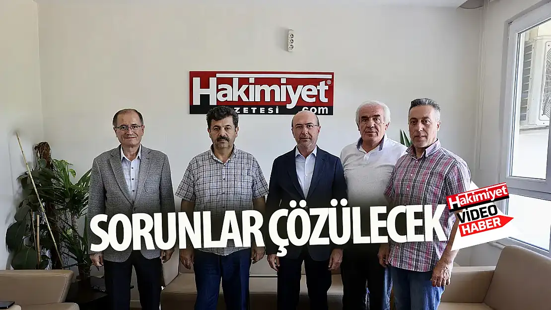 Selçuklu Belediye Başkanı Ahmet Pekyatırmacı Hakimiyet Gazetesi' ni ziyaret etti