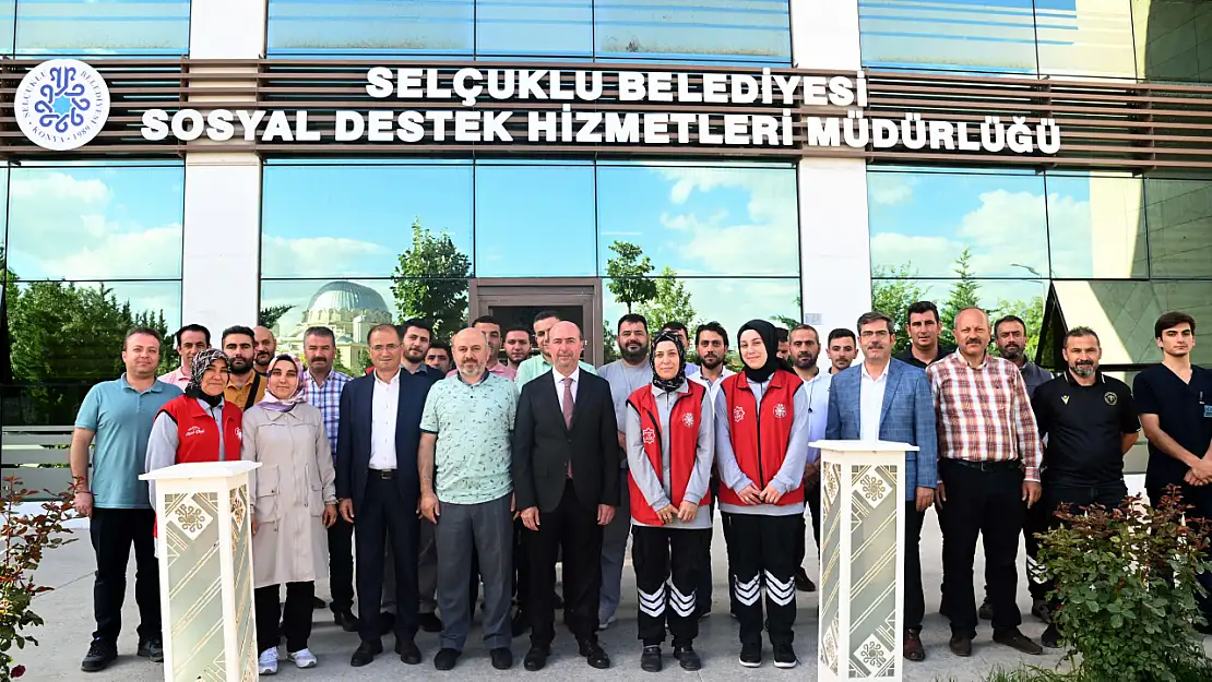 Selçuklu Belediyesi Sosyal Destek Hizmetleri örnek oluyor!