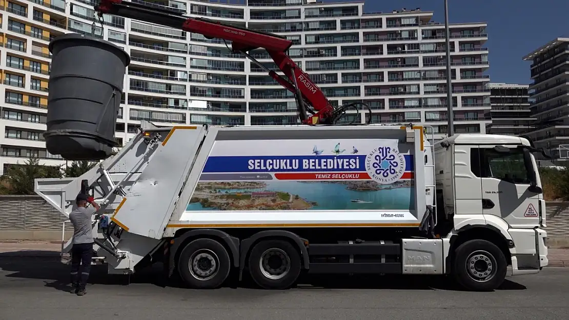 Selçuklu Belediyesi 'Temiz Selçuklu' sloganıyla sahada