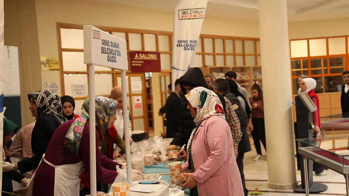 Selçuklu Belediyesinden öğrencilere final ikramı