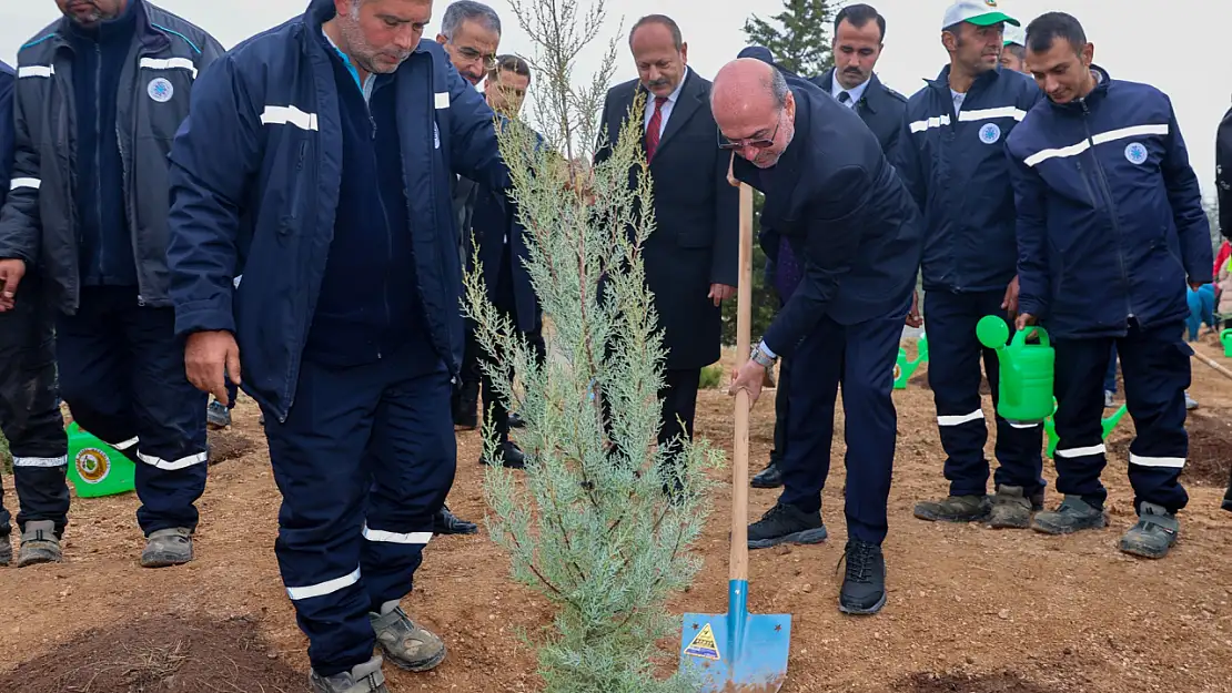 Selçuklu'da fidan dikim etkinliği yapıldı!