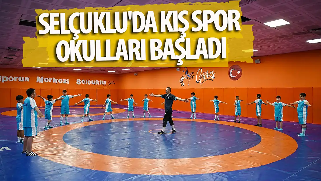 Selçuklu'da Kış Spor Okulları Başladı