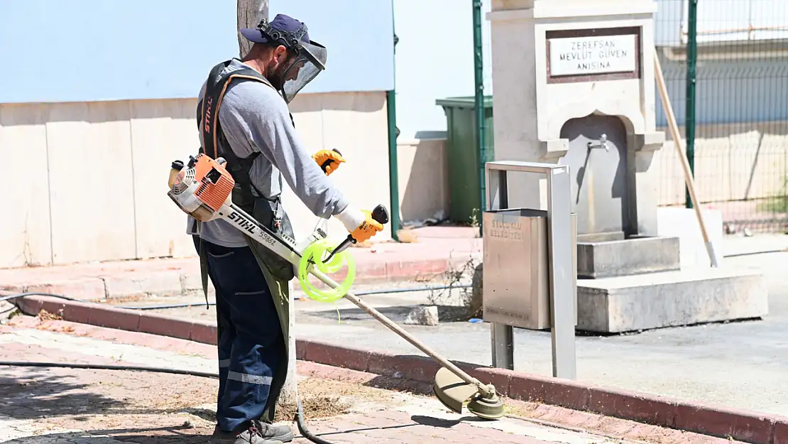 Selçuklu'da okullar eğitime hazırlanıyor