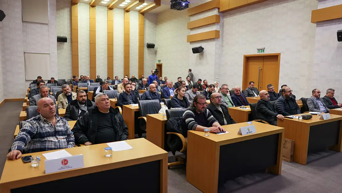 Selçuklu'da yılın ilk meclis toplantısı gerçekleştirildi