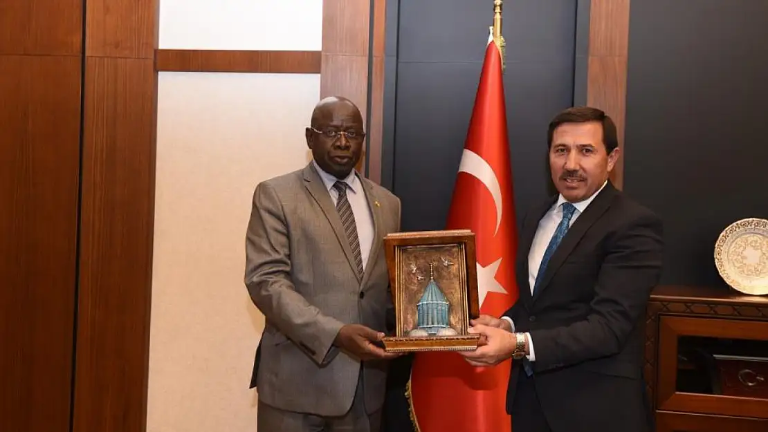 Senegal Büyükelçisi, Konya'yı ziyaret etti ve bakın Konya hakkında neler söyledi