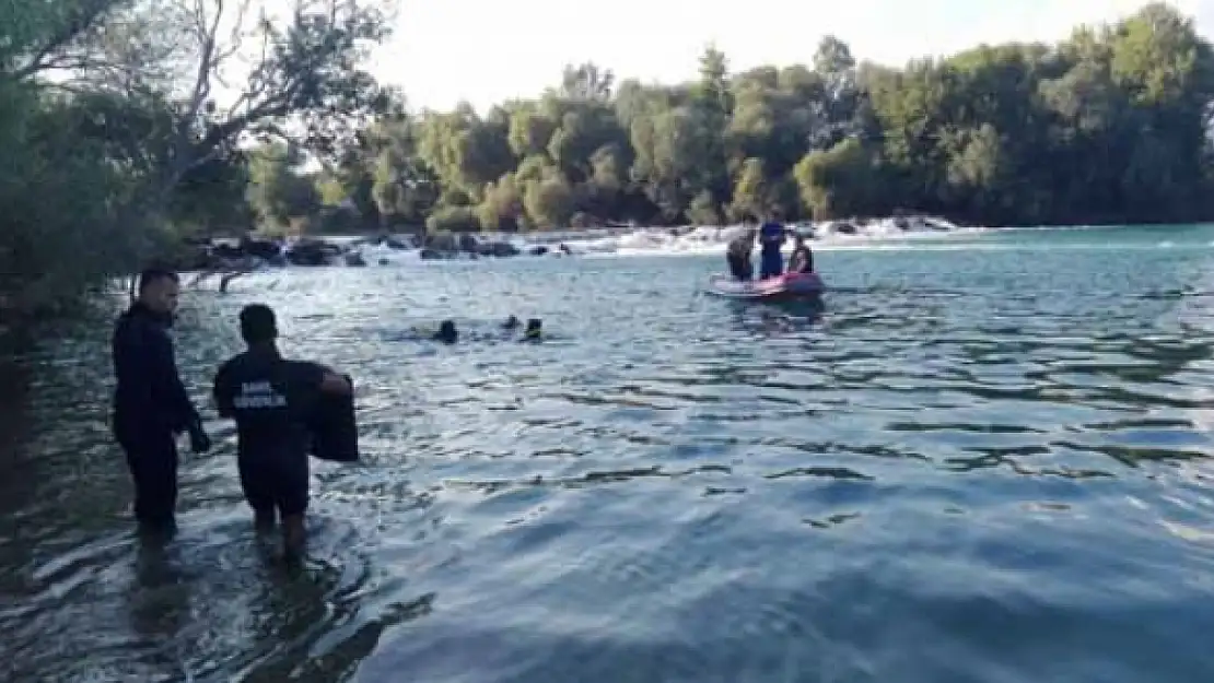 Serinlemek için girdiği ırmak sonu oldu!