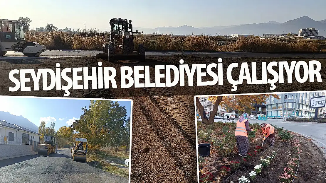 Seydişehir Belediyesi'nden Yoğun Çalışma