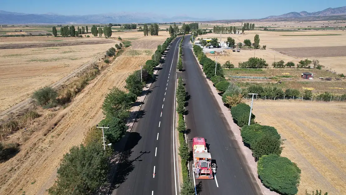 Seydişehir'de yol çalışması devam ediyor