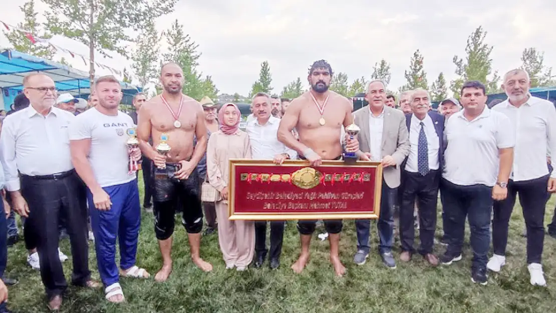 Seydişehir Kuğulu Er Meydanının Başpehlivanı Belli Oldu