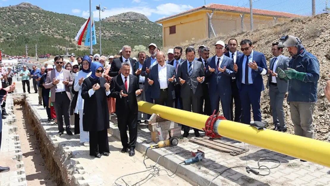 Seydişehir OSB doğal gaz çalışmaları başladı