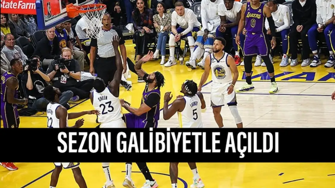 Sezon galibiyetle açıldı