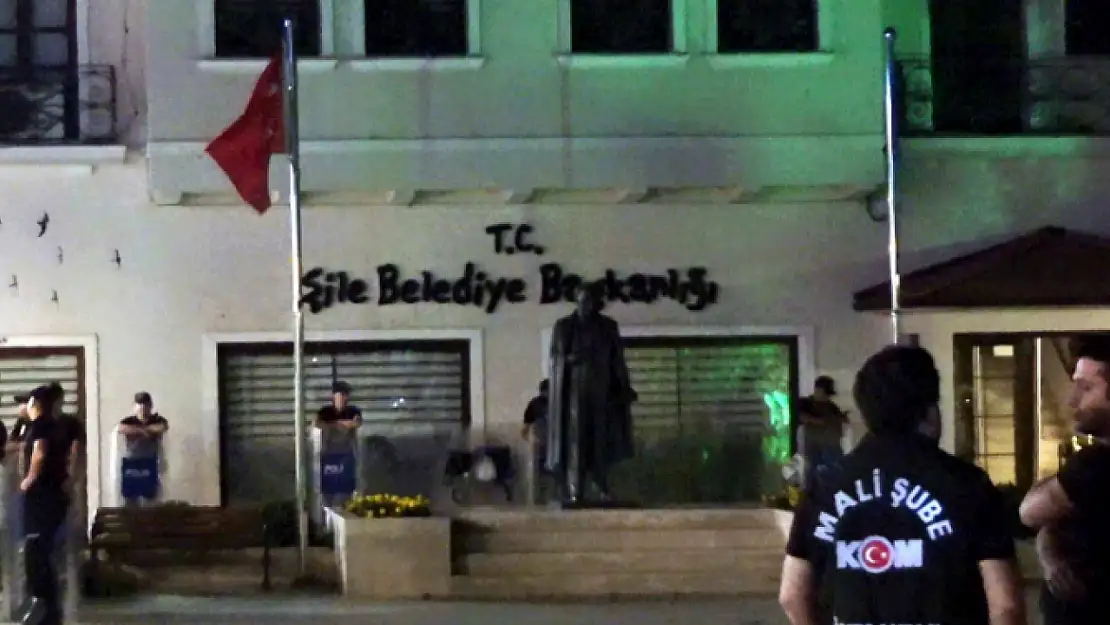 Şile Belediyesi'ne operasyon: Belediye başkanı gözaltına alındı!