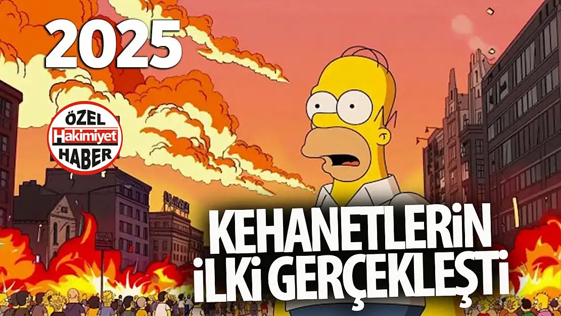 Simpsonlar'ın 2025 kehanetlerinden ilki gerçekleşti