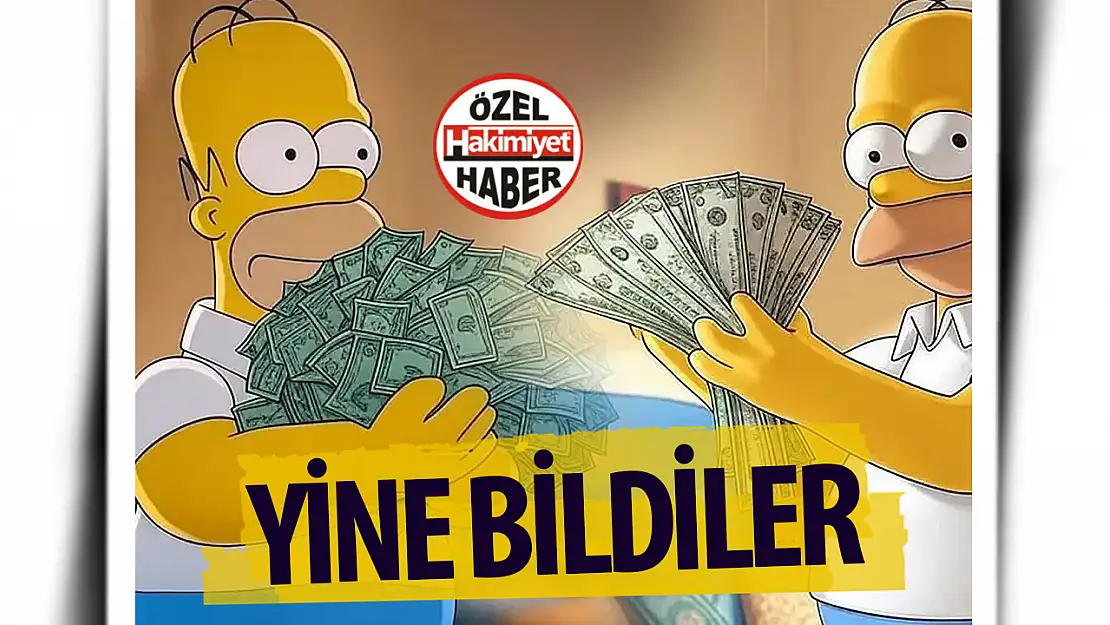 Simpsonlar yine bildi!.. Ekonomi...