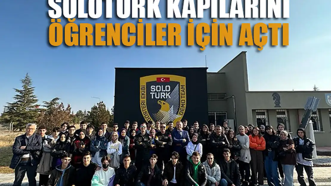 SOLOTÜRK, kapılarını öğrenciler için açtı