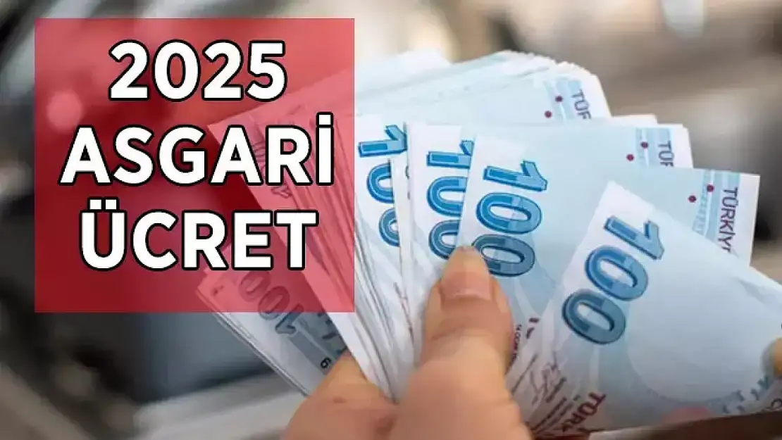 SON DAKİKA: Asgari ücret belli oldu! 2025 yılı asgari ücret ne kadar oldu?