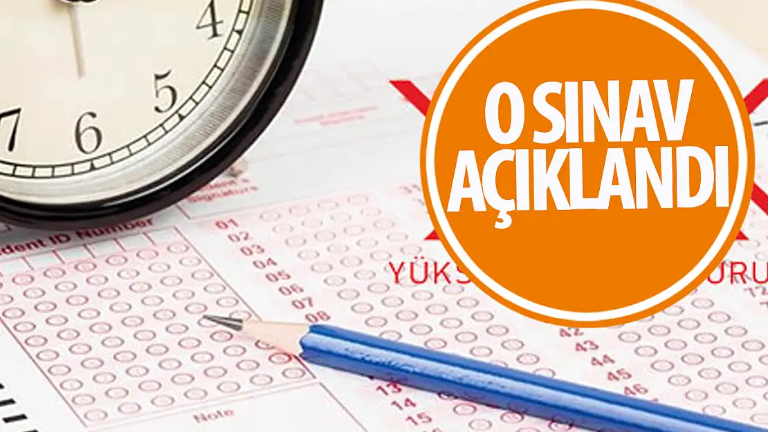 Son dakika: Binlerce öğrencinin girdiği o sınav açıklandı!