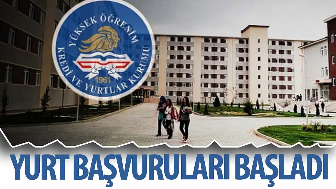 SON DAKİKA:  KYK yurt başvuruları başladı!