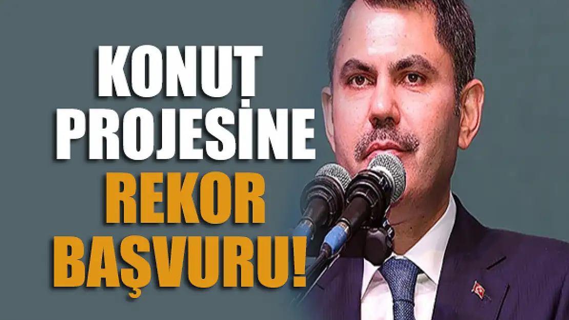 Sosyal Konut Projesine rekor başvuru! Bakan Kurum son rakamı açıkladı