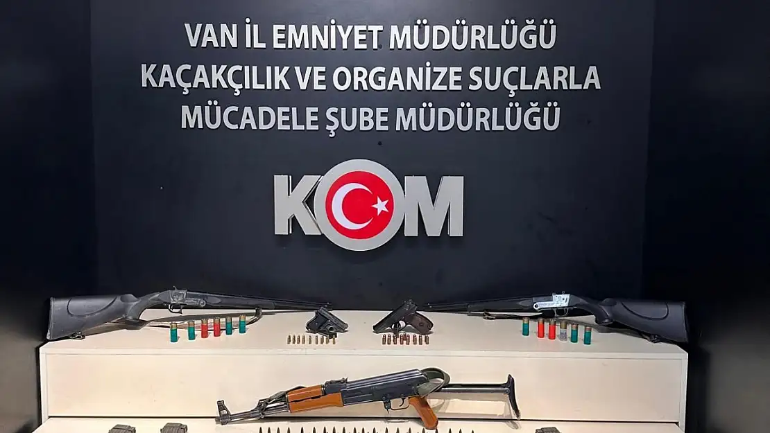 Sosyal medya üzerinden silah paylaşanlara operasyon!