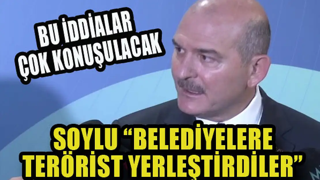 Soylu'dan çok konuşulacak CHP iddiası