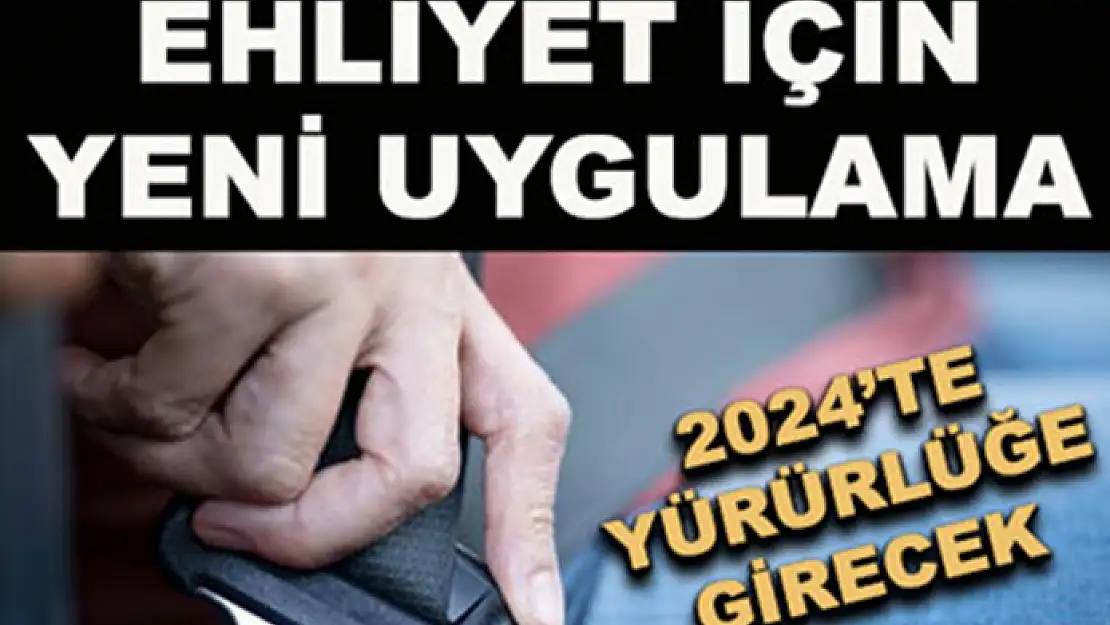 Sürücü adaylarına yeni şart