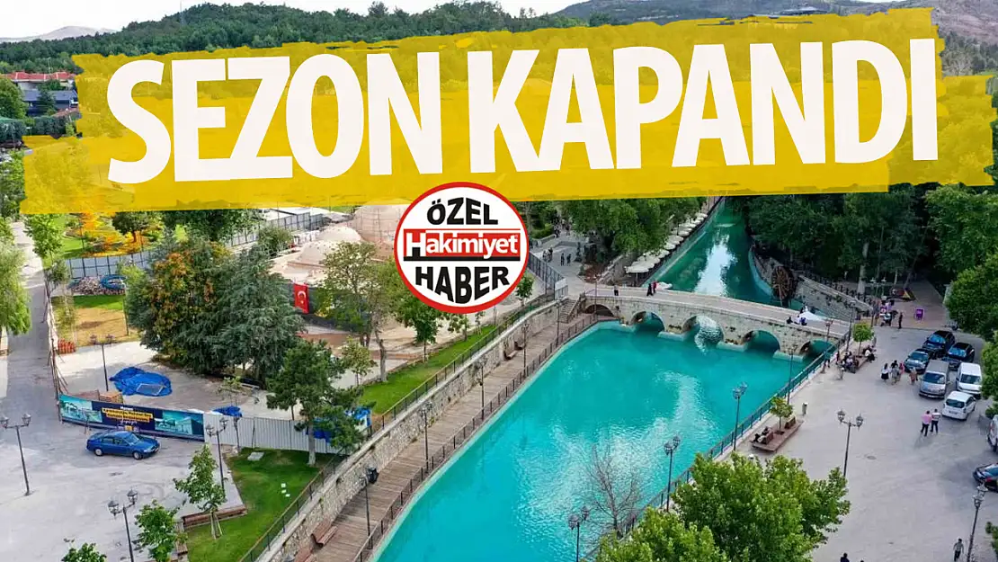 Tarihi Meram çay bahçesi sezonu kapadı