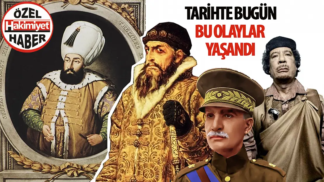 Tarihte Bugün: 16 Ocak