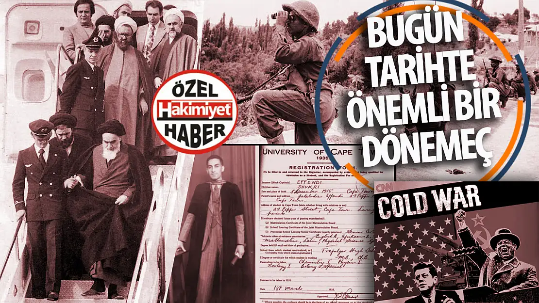 Tarihte Bugün: 3 Ocak Tarihi Dönemeç Noktası