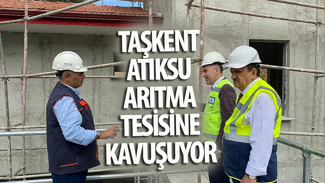 Taşkent'e ileri biyolojik atıksu arıtma tesisi