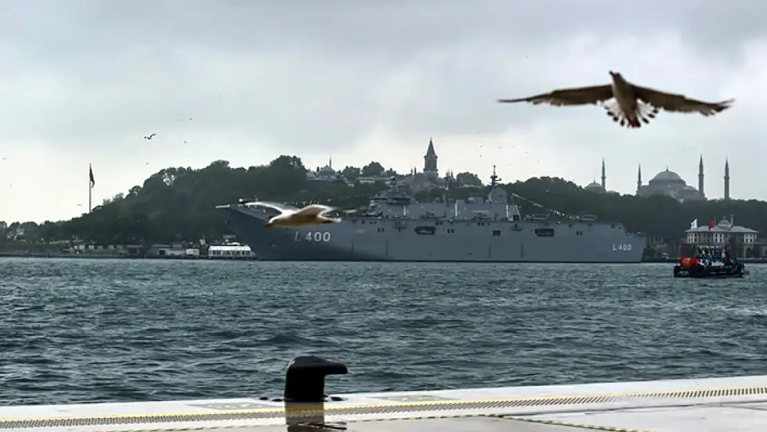 TCG Anadolu yeniden İstanbul'da