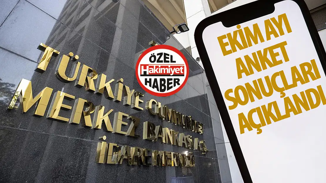 TCMB Ekim Ayı piyasa katılımcıları anketi sonuçlarını açıkladı