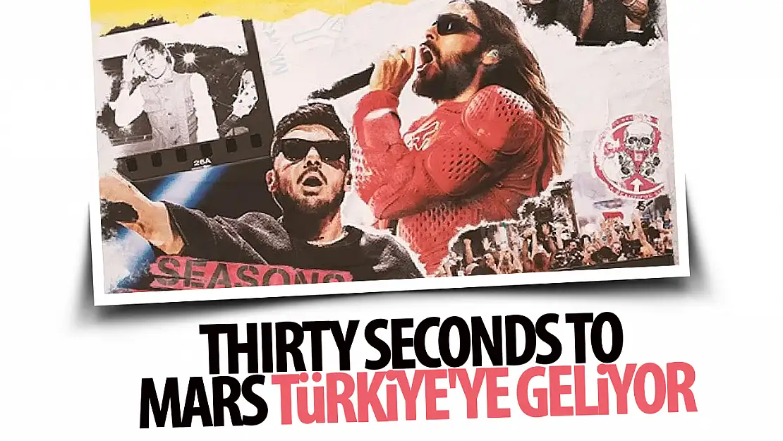 Thirty Seconds to Mars Türkiye'ye geliyor!