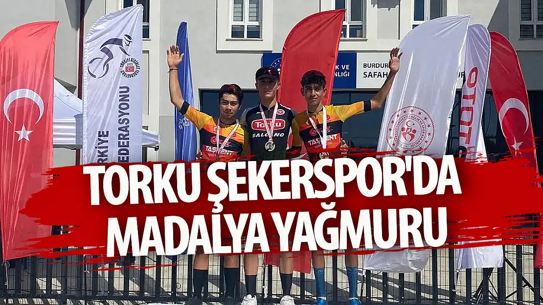 Torku Şekerspor'da madalya yağmuru