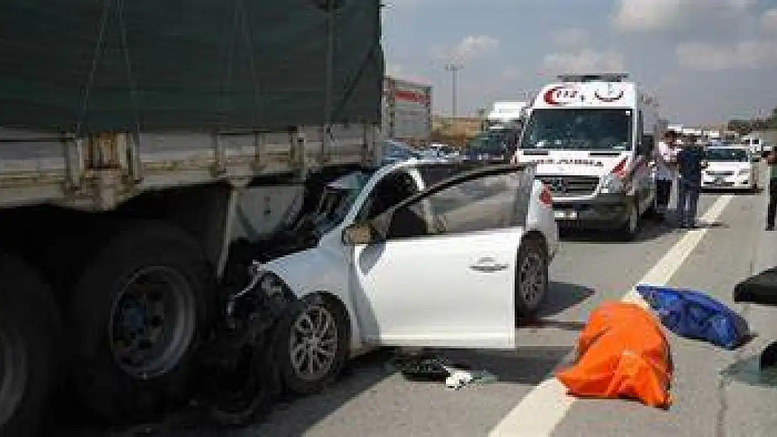 Trafik kazalarında geçen yılın bilançosu açıklandı! İşte rakamlar!