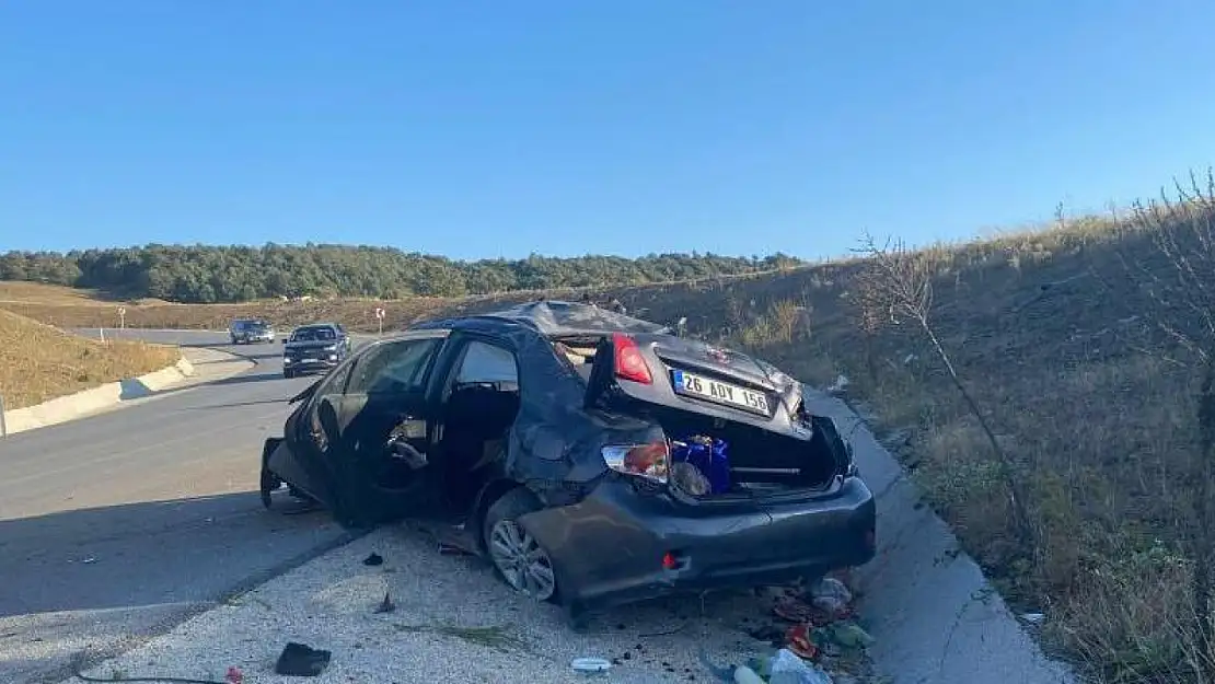 Trafik kazas: 1'i çocuk 4 yaralı