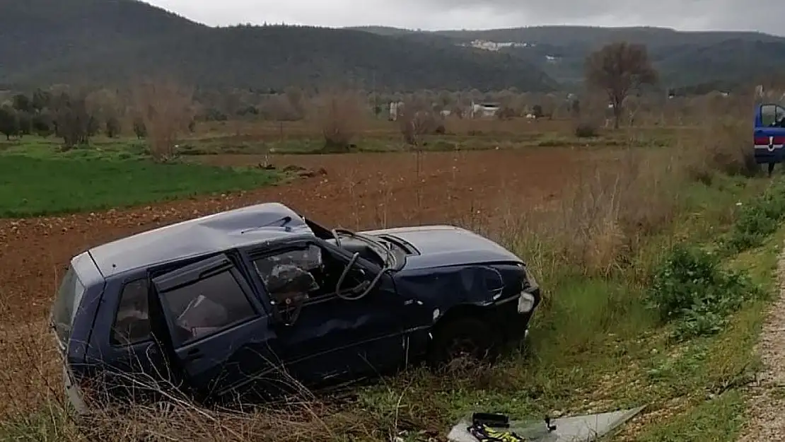 Trafik kazası sonucu 3 kişi yaralandı