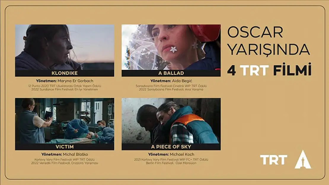 TRT'nin filmleri Oscar adayı oldu