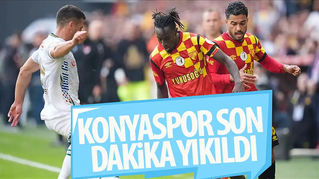 Tümosan Konyaspor, Göztepe Deplasmanında Son Dakikalarda Yıkıldı